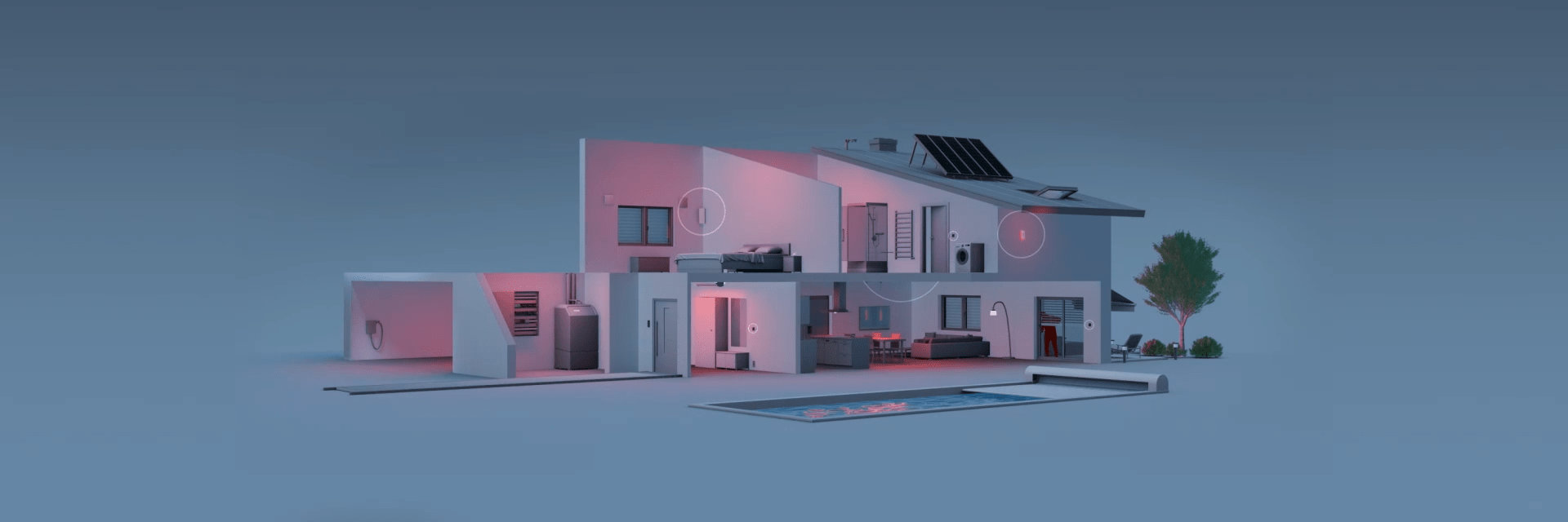 Loxone Smart Home Sicherheit