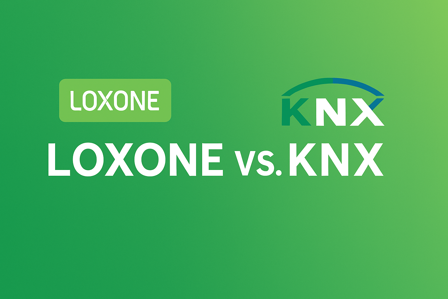 Loxone vs. KNX