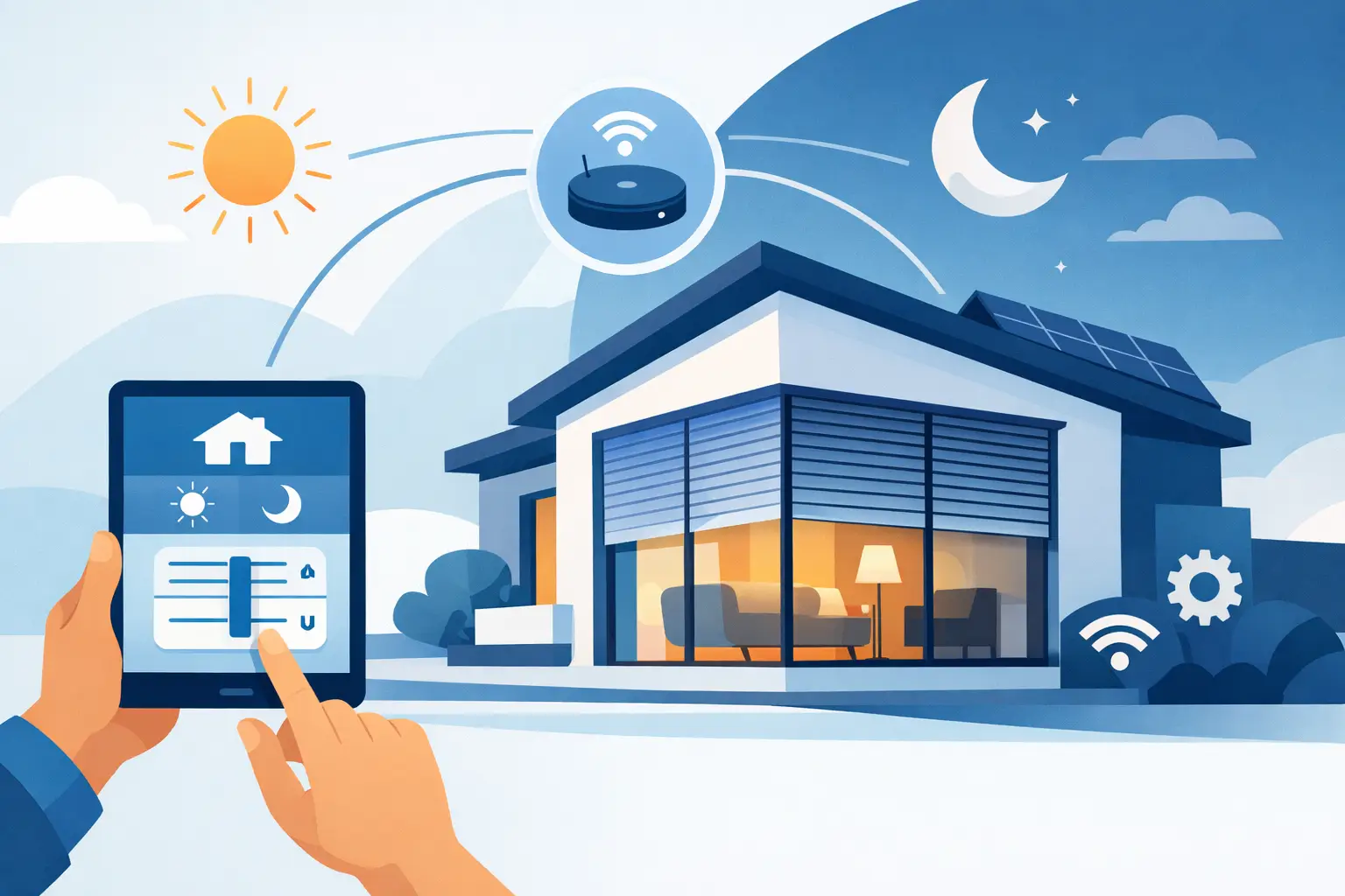 Beschattung im Smart Home automatisieren
