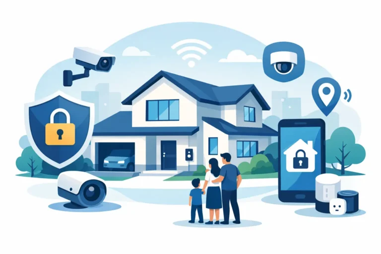 Smart Home Sicherheit im Familienhaus
