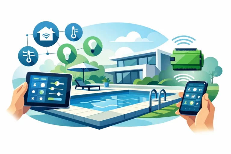 Smart Pool Steuerung mit Loxone im Alltag